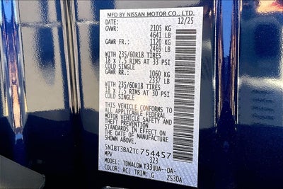 2026 Nissan Rogue SV