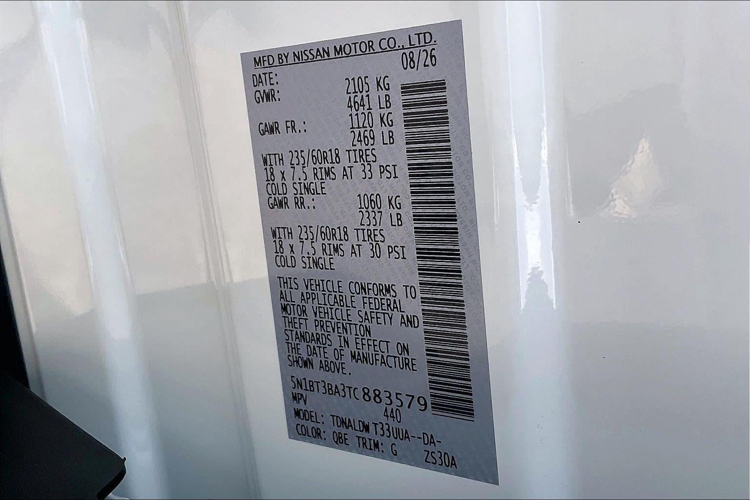 2026 Nissan Rogue SV