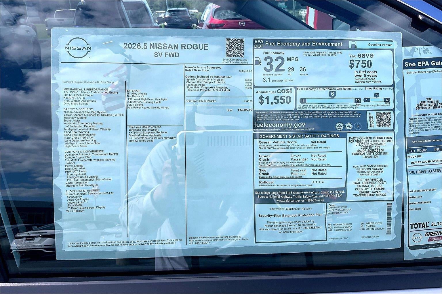 2026 Nissan Rogue SV