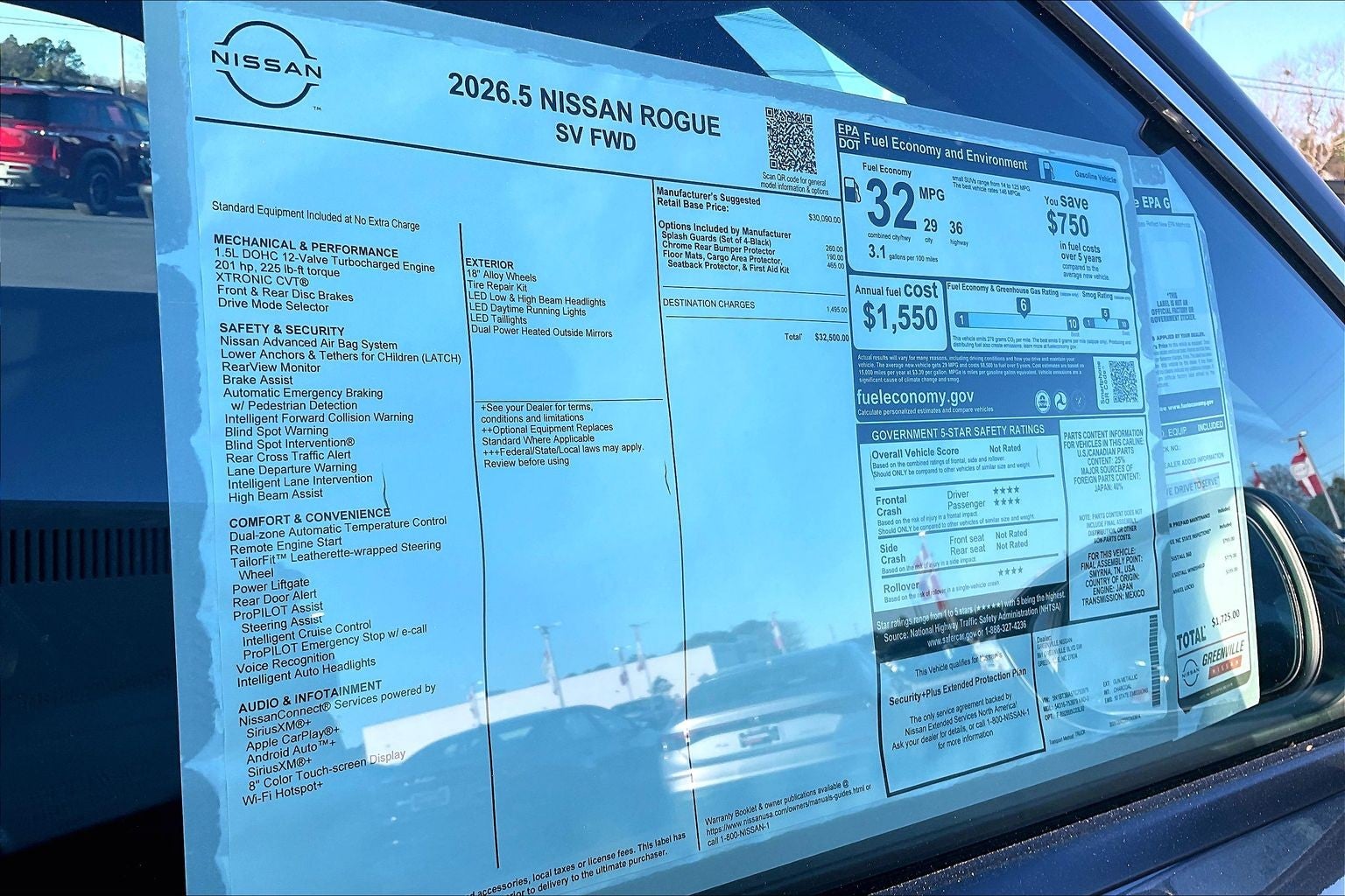 2026 Nissan Rogue SV