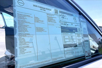 2026 Nissan Rogue SV