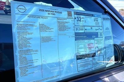 2026 Nissan Rogue SV