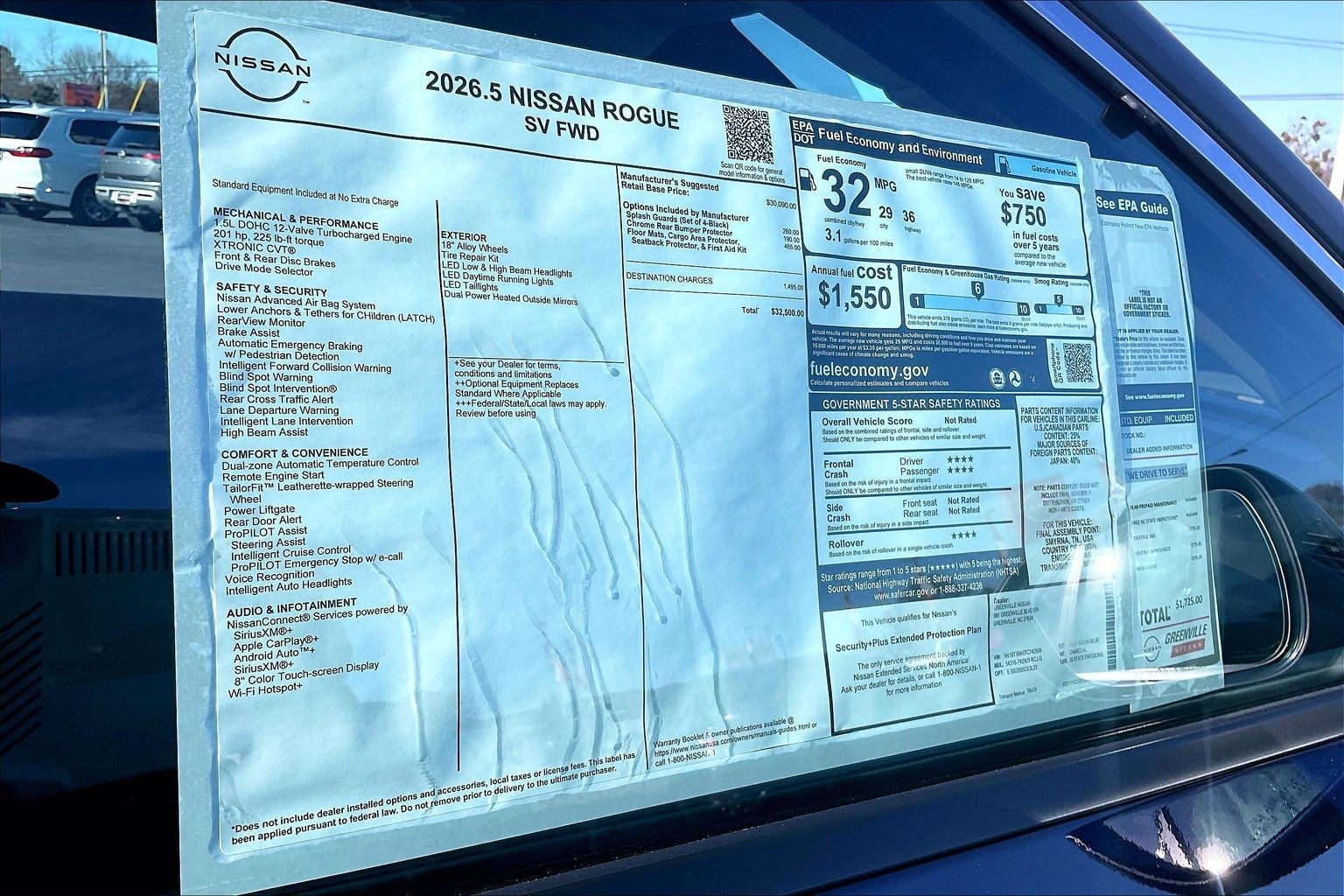 2026 Nissan Rogue SV