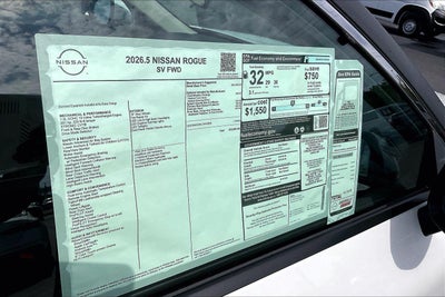 2026 Nissan Rogue SV