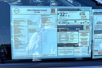 2026 Nissan Rogue SV