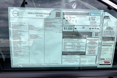 2026 Nissan Rogue SV