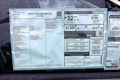 2026 Nissan Rogue SV