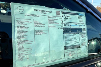 2026 Nissan Rogue SV