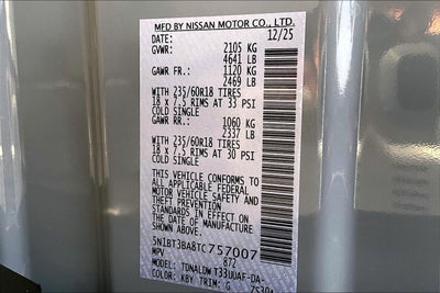 2026 Nissan Rogue SV