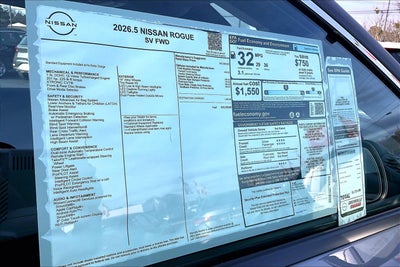 2026 Nissan Rogue SV