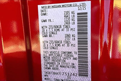 2026 Nissan Rogue SV