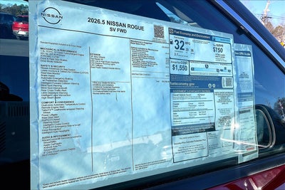 2026 Nissan Rogue SV