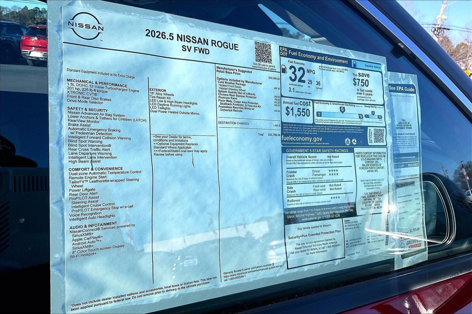 2026 Nissan Rogue SV