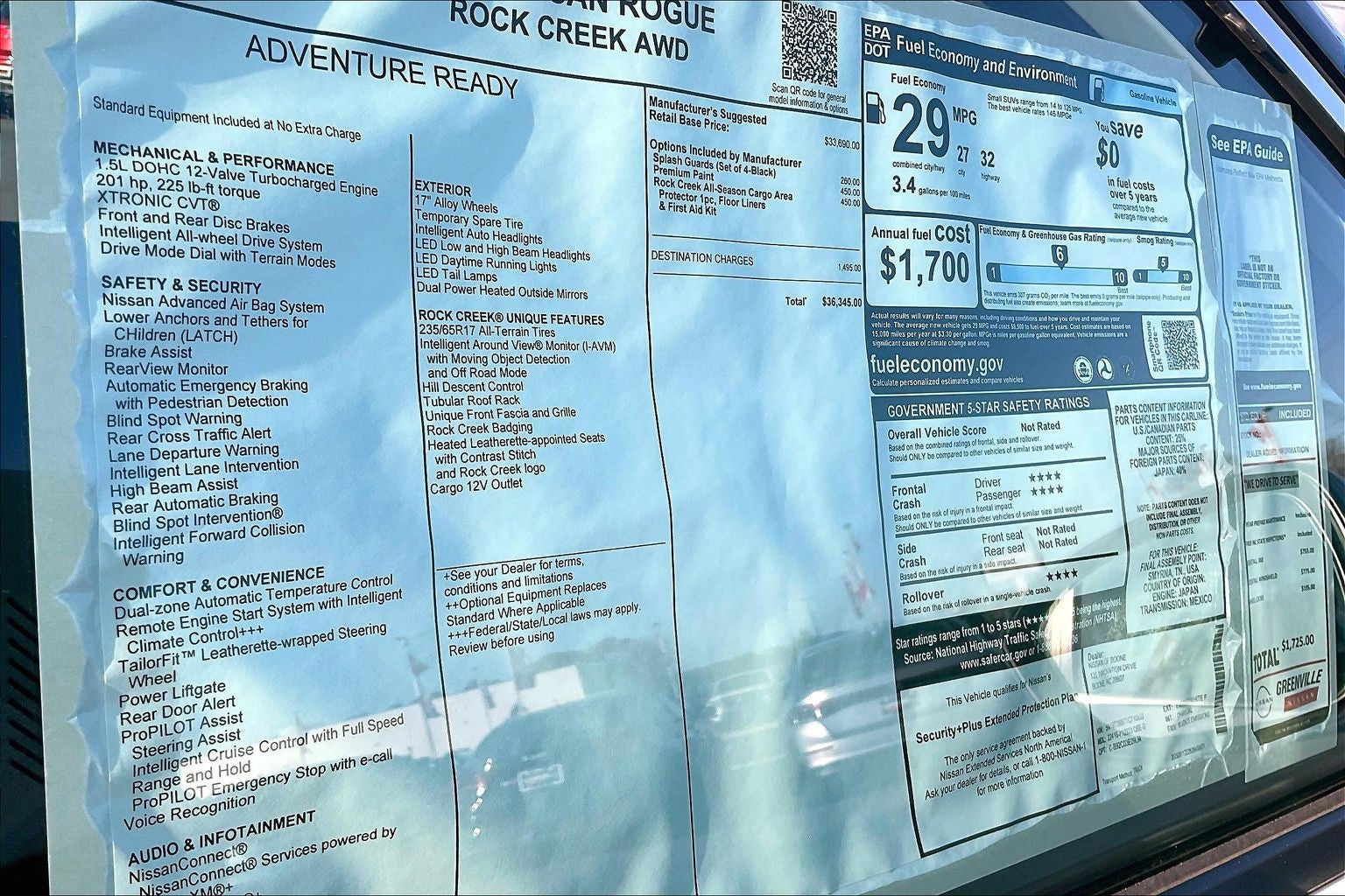 2026 Nissan Rogue Rock Creek