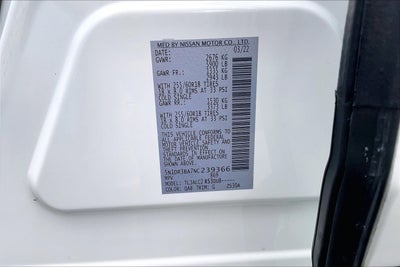 2022 Nissan Pathfinder SV