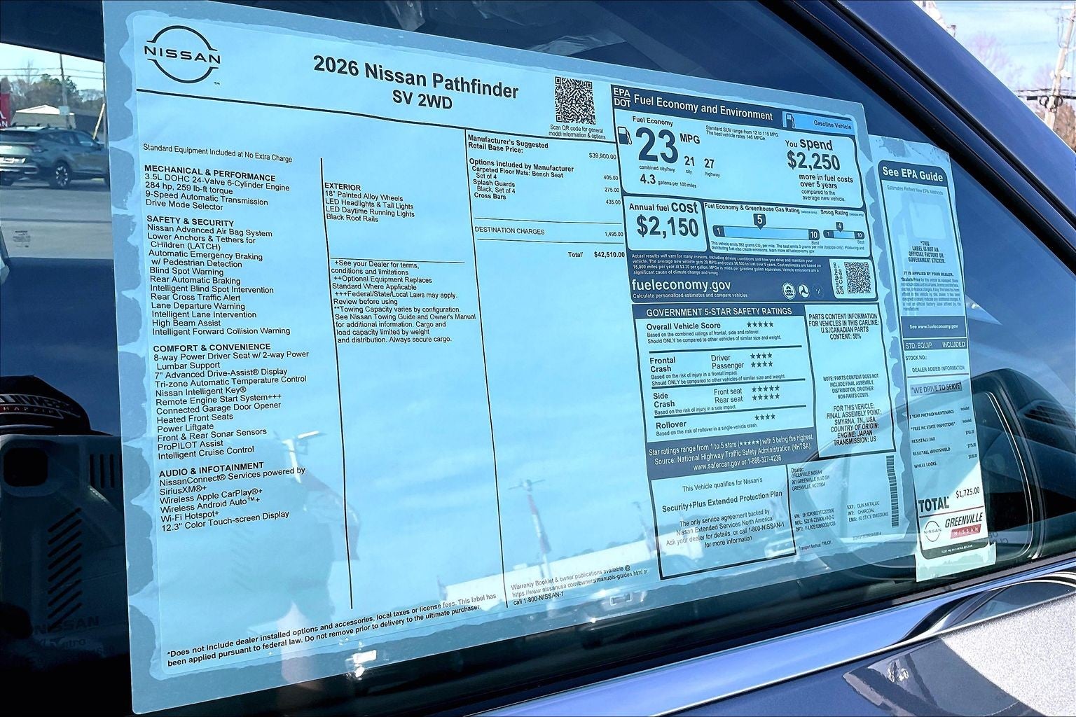 2026 Nissan Pathfinder SV