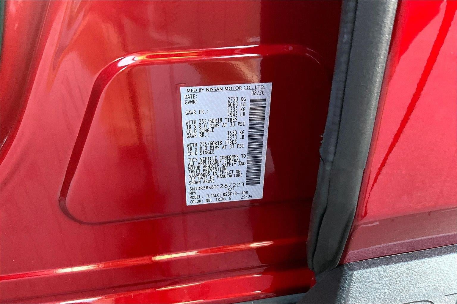 2026 Nissan Pathfinder SV