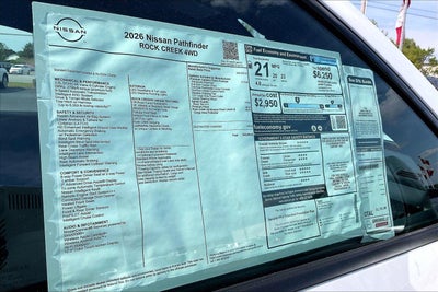 2026 Nissan Pathfinder Rock Creek