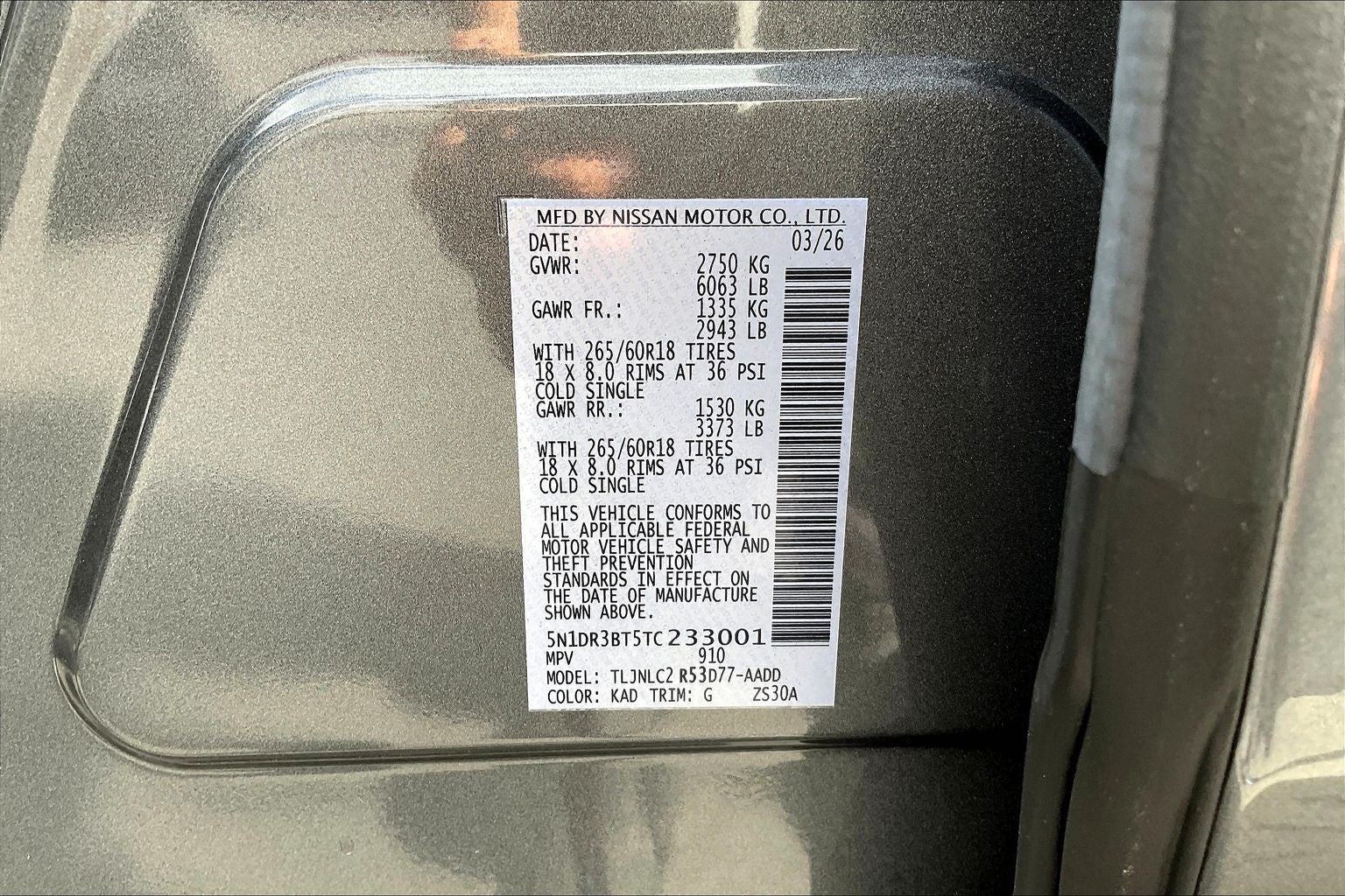 2026 Nissan Pathfinder Rock Creek