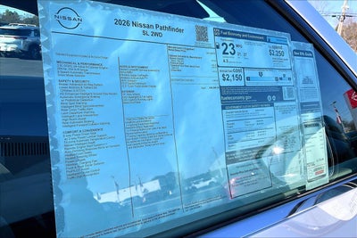 2026 Nissan Pathfinder SL