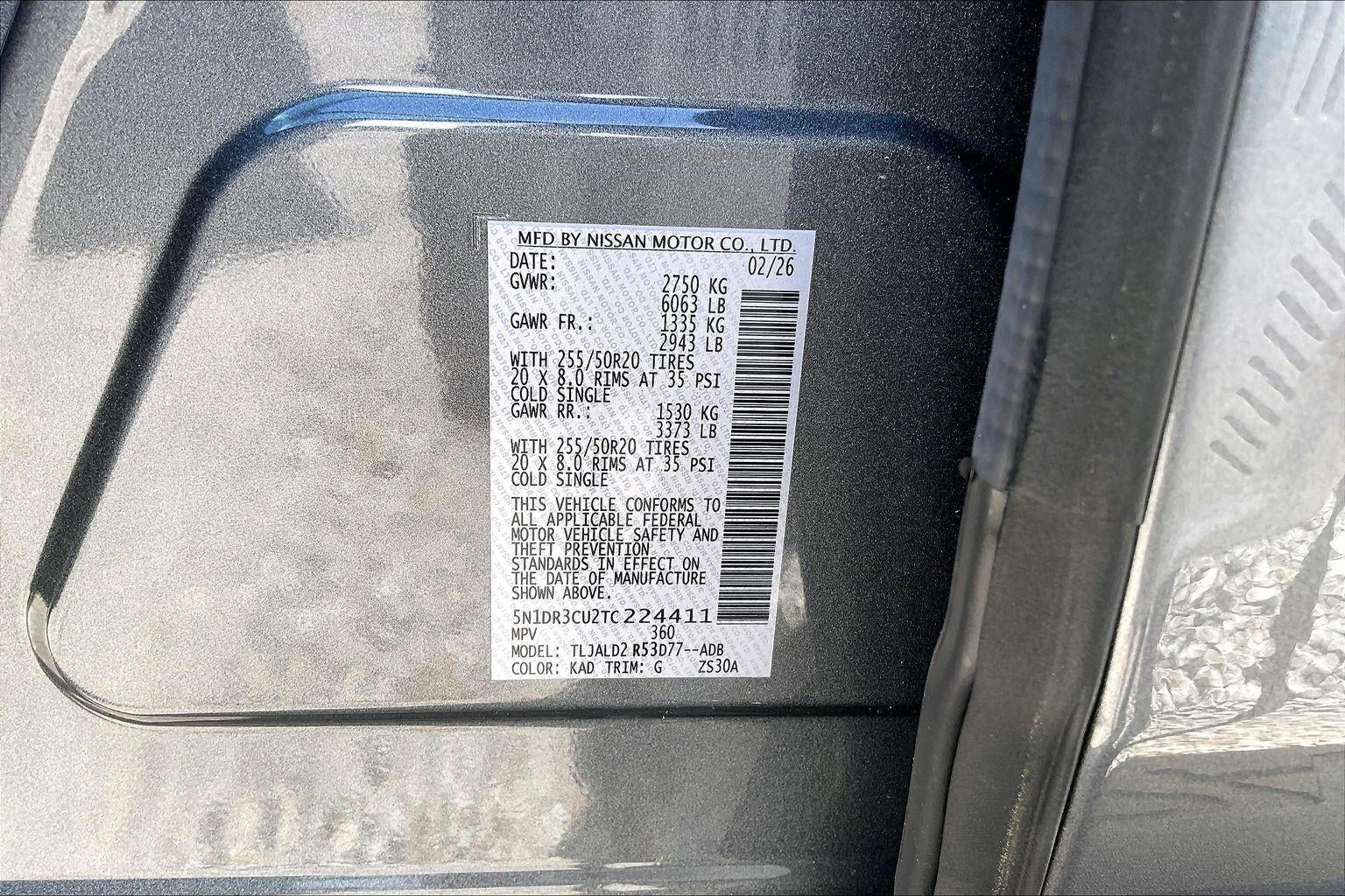 2026 Nissan Pathfinder SL