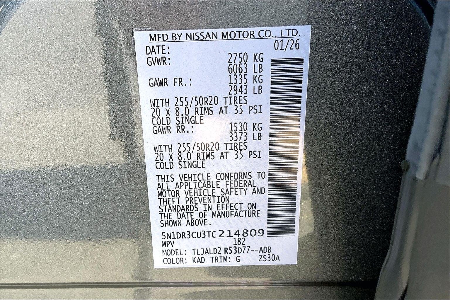 2026 Nissan Pathfinder SL