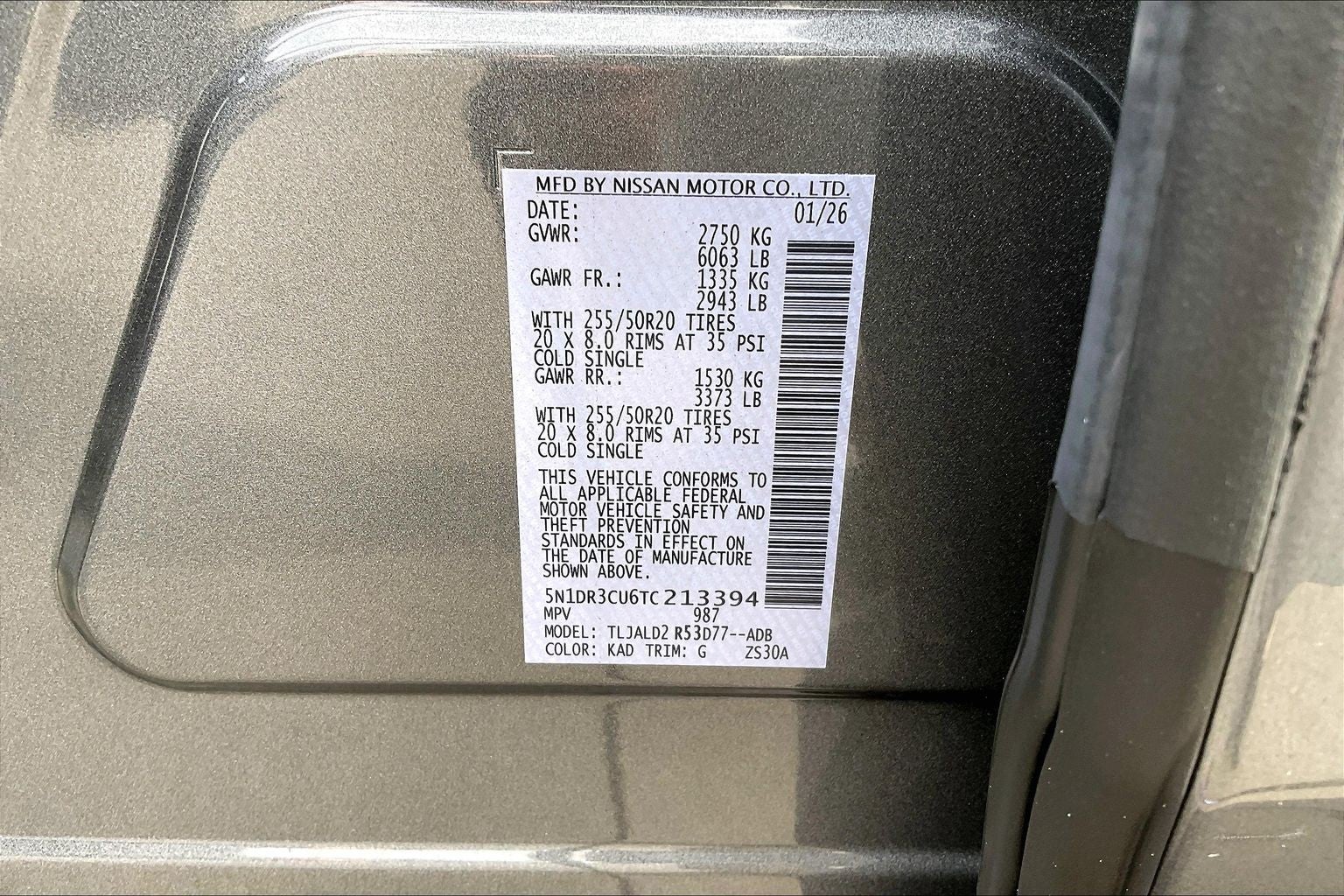 2026 Nissan Pathfinder SL