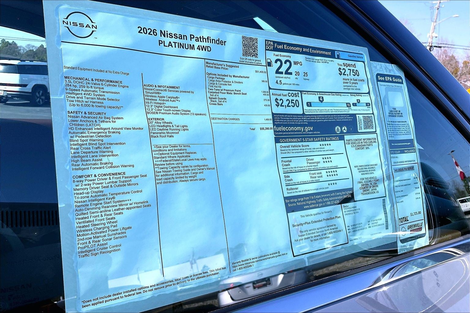 2026 Nissan PATHFINDER Platinum