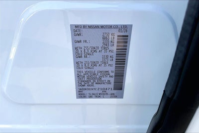 2026 Nissan Pathfinder Platinum