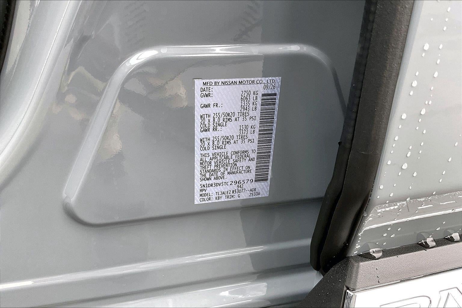 2026 Nissan Pathfinder Platinum
