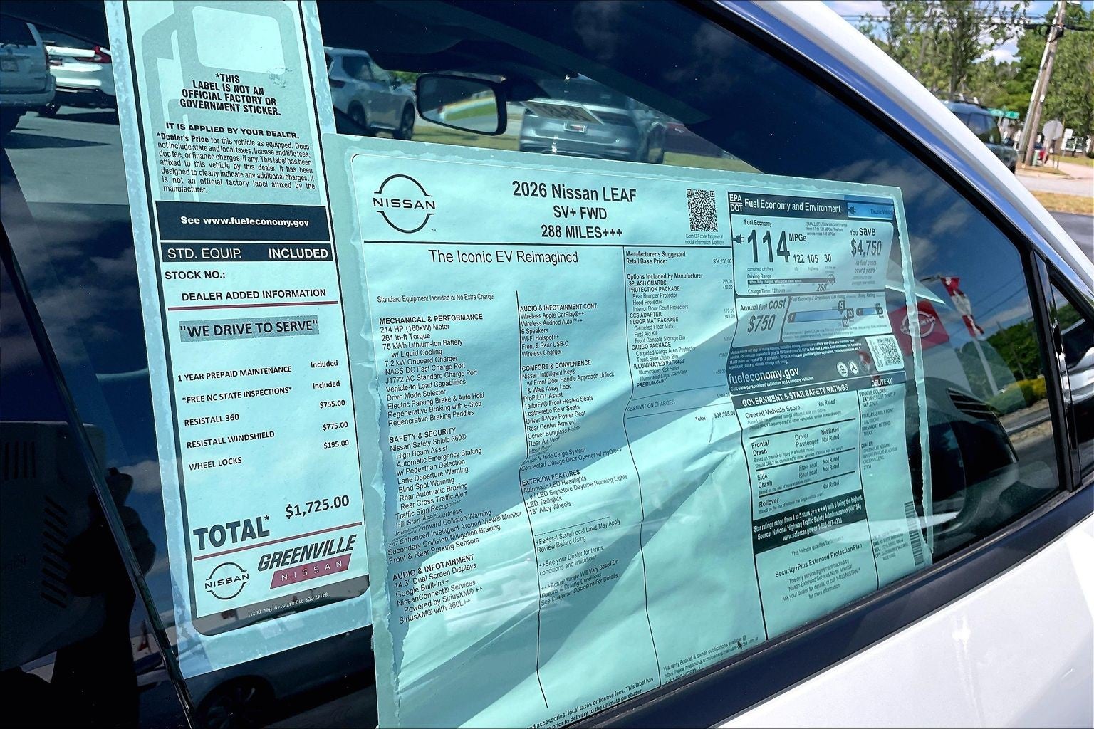 2026 Nissan LEAF SV+