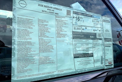 2026 Nissan Armada PRO-4X