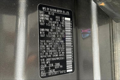 2023 Nissan Rogue SV