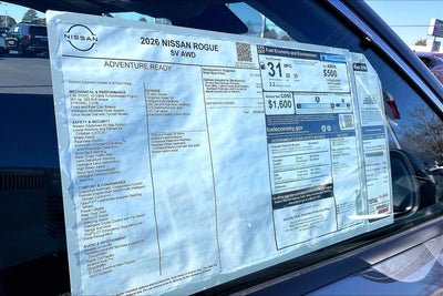 2026 Nissan Rogue SV