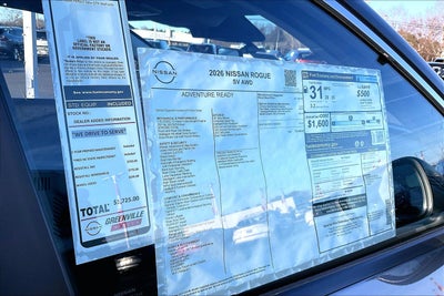 2026 Nissan Rogue SV