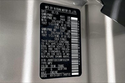 2025 Nissan Rogue Platinum