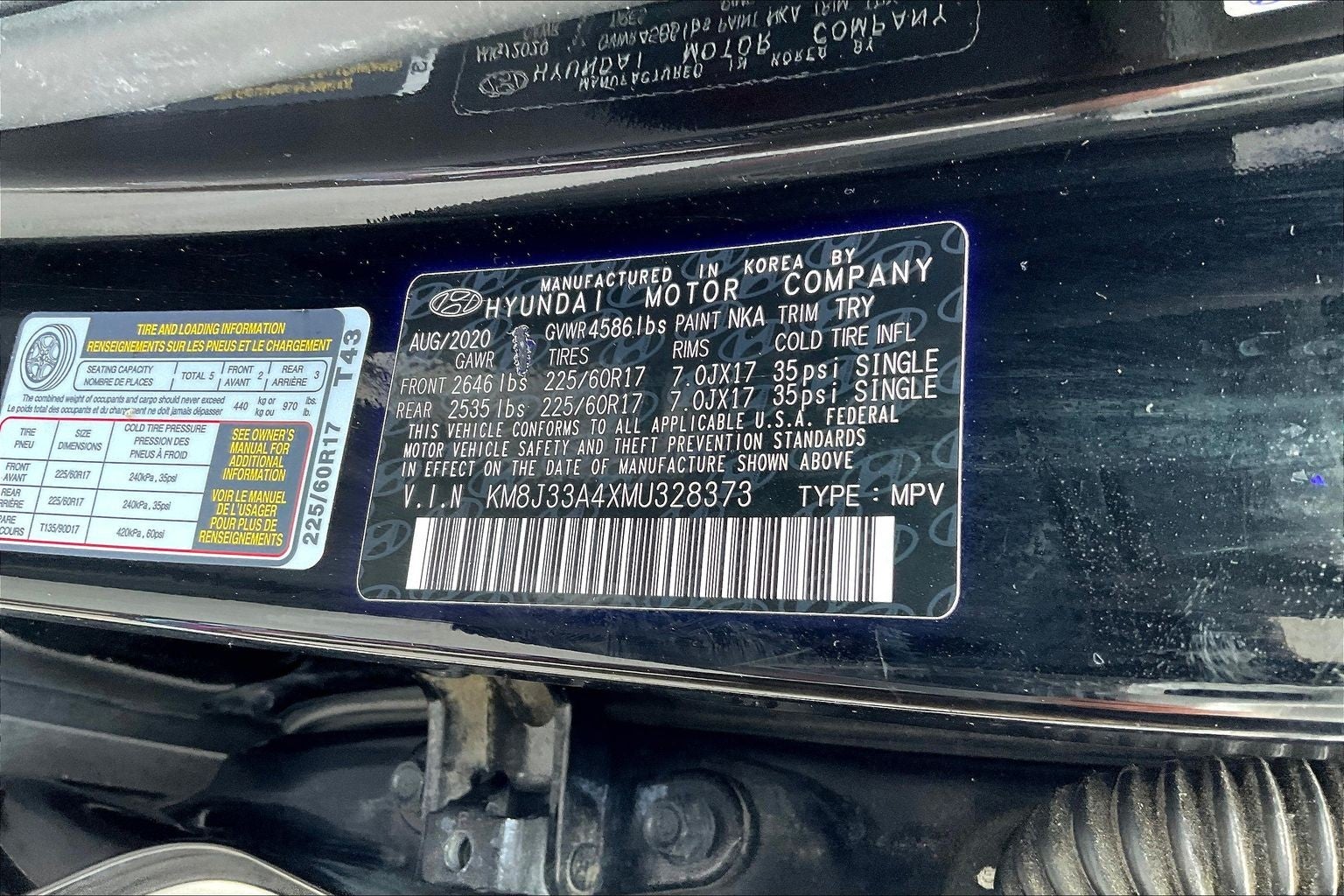 2021 Hyundai Tucson Value