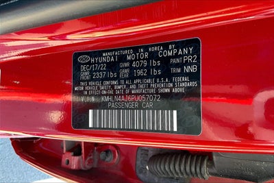 2023 Hyundai Elantra Hybrid Limited