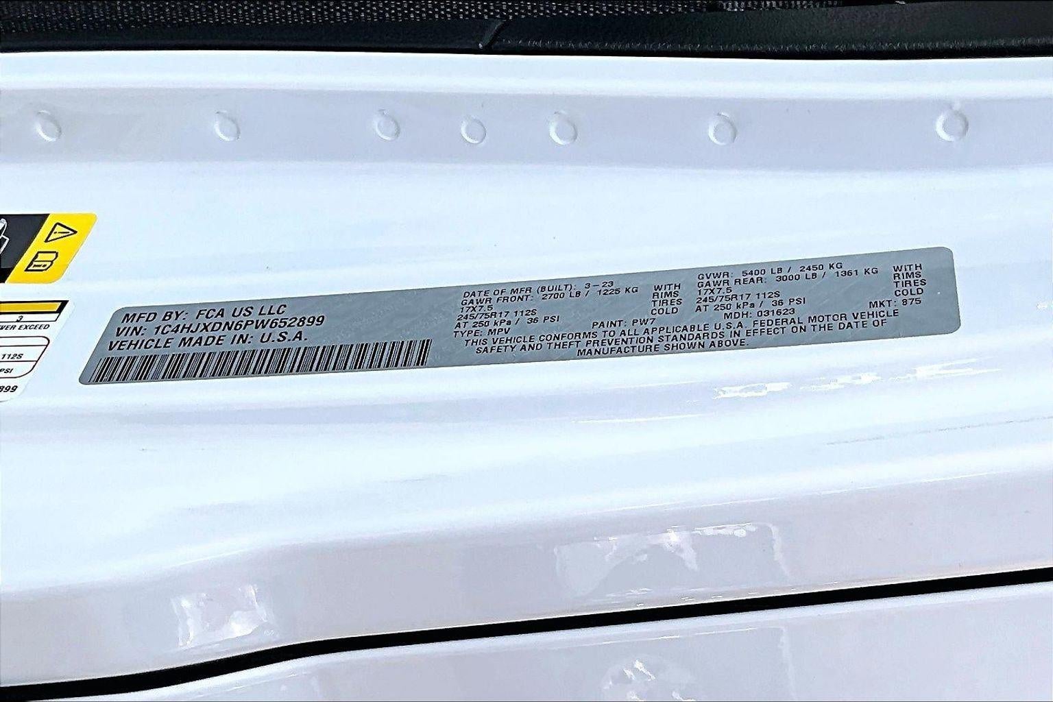 2023 Jeep Wrangler Sport S