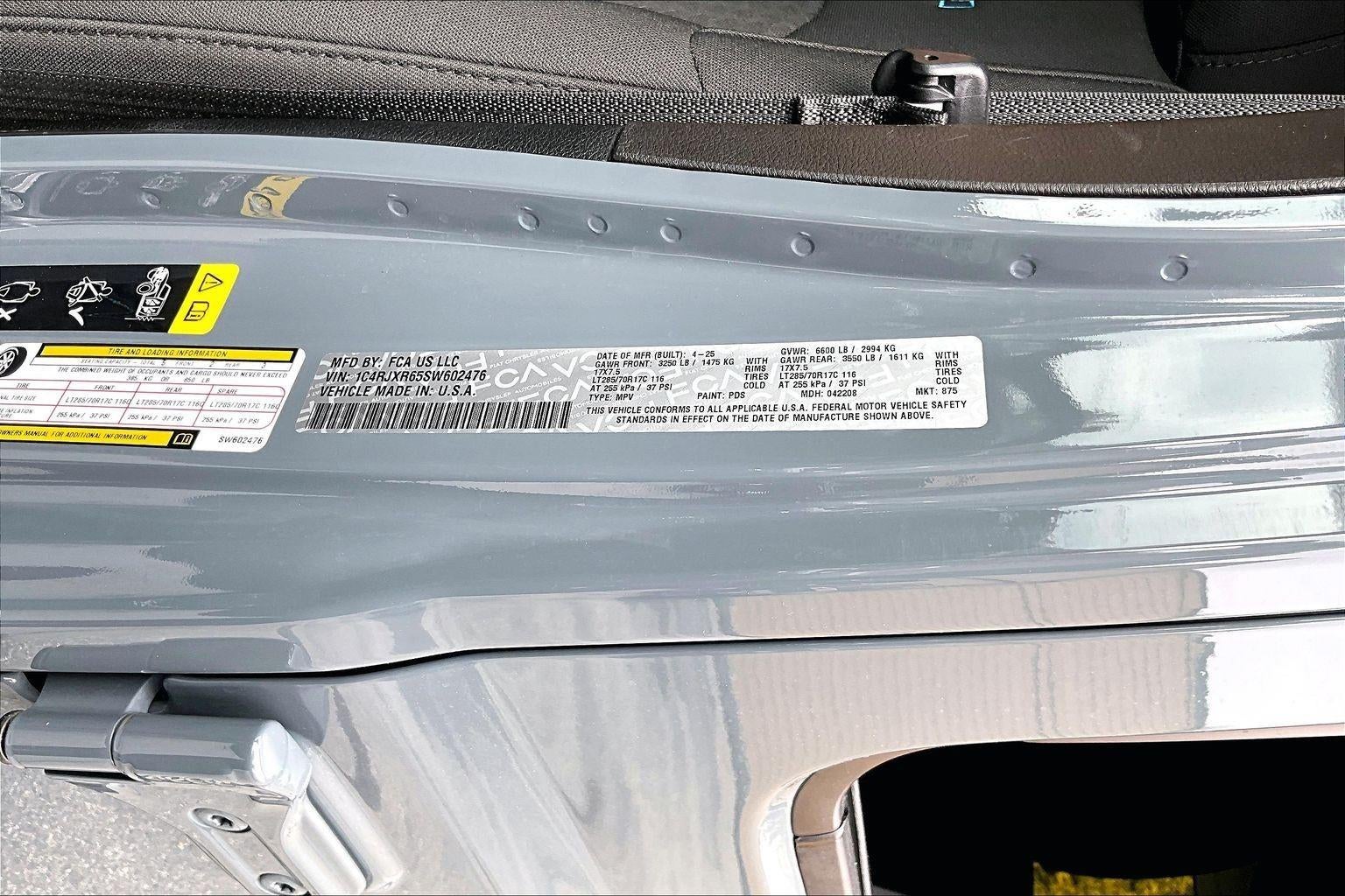 2025 Jeep Wrangler 4xe Rubicon