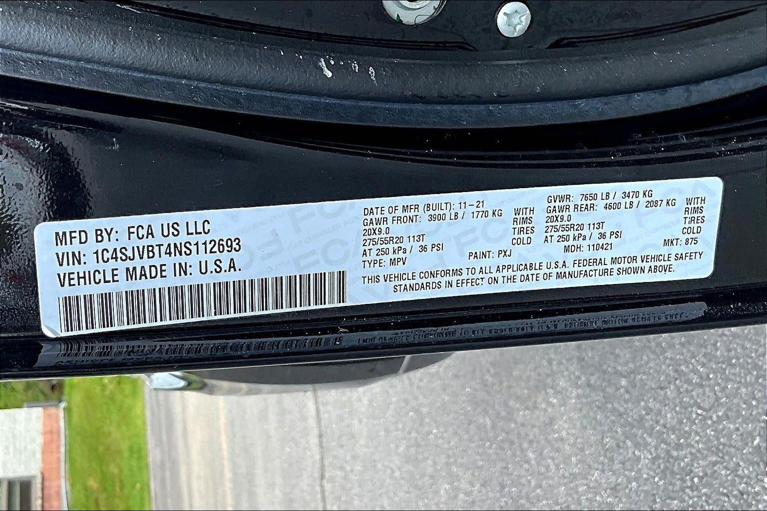 2022 Jeep Wagoneer Series II