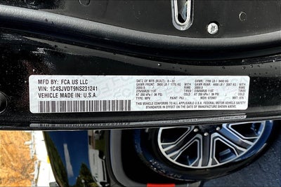 2022 Jeep Wagoneer Series III