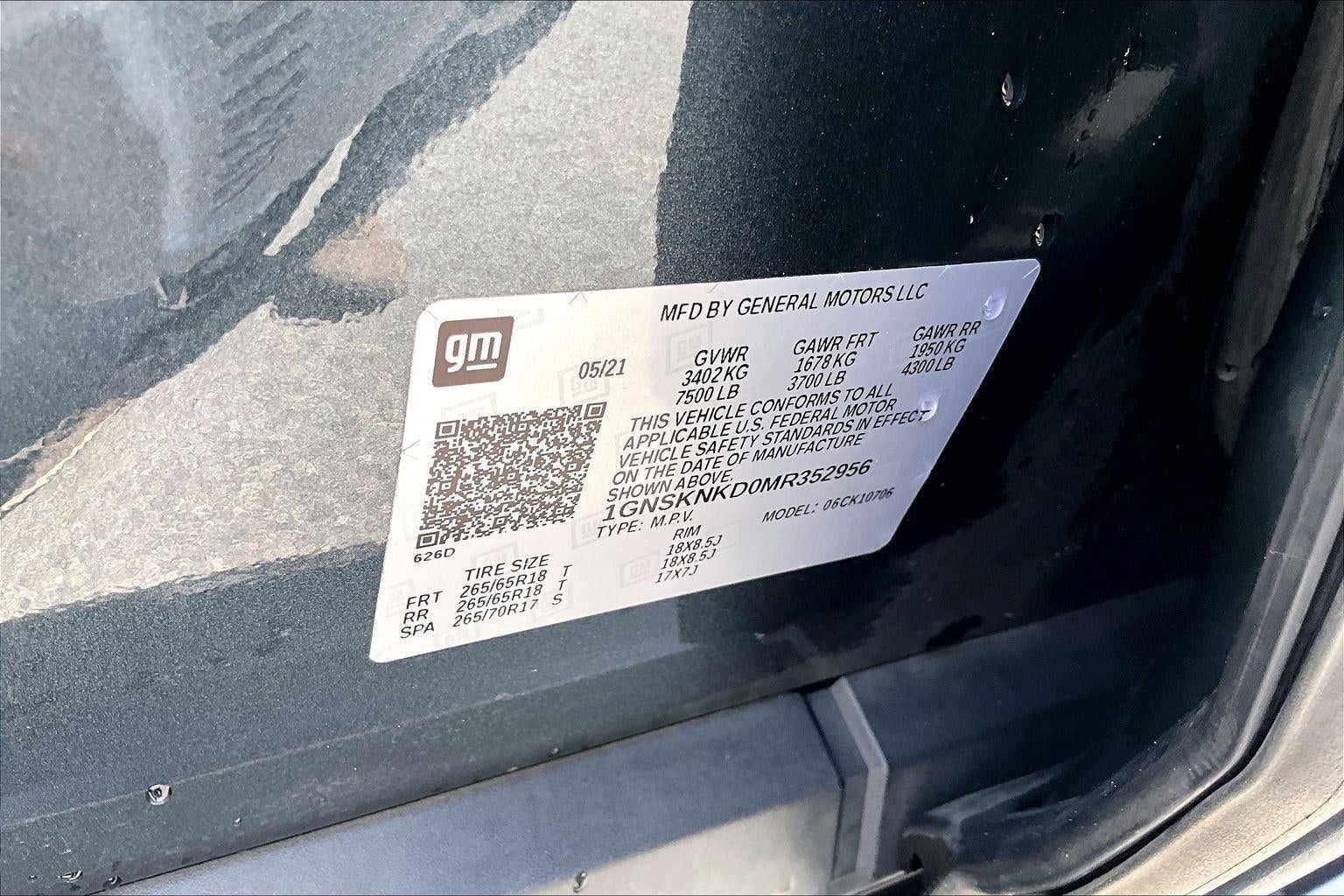 2021 Chevrolet Tahoe LT