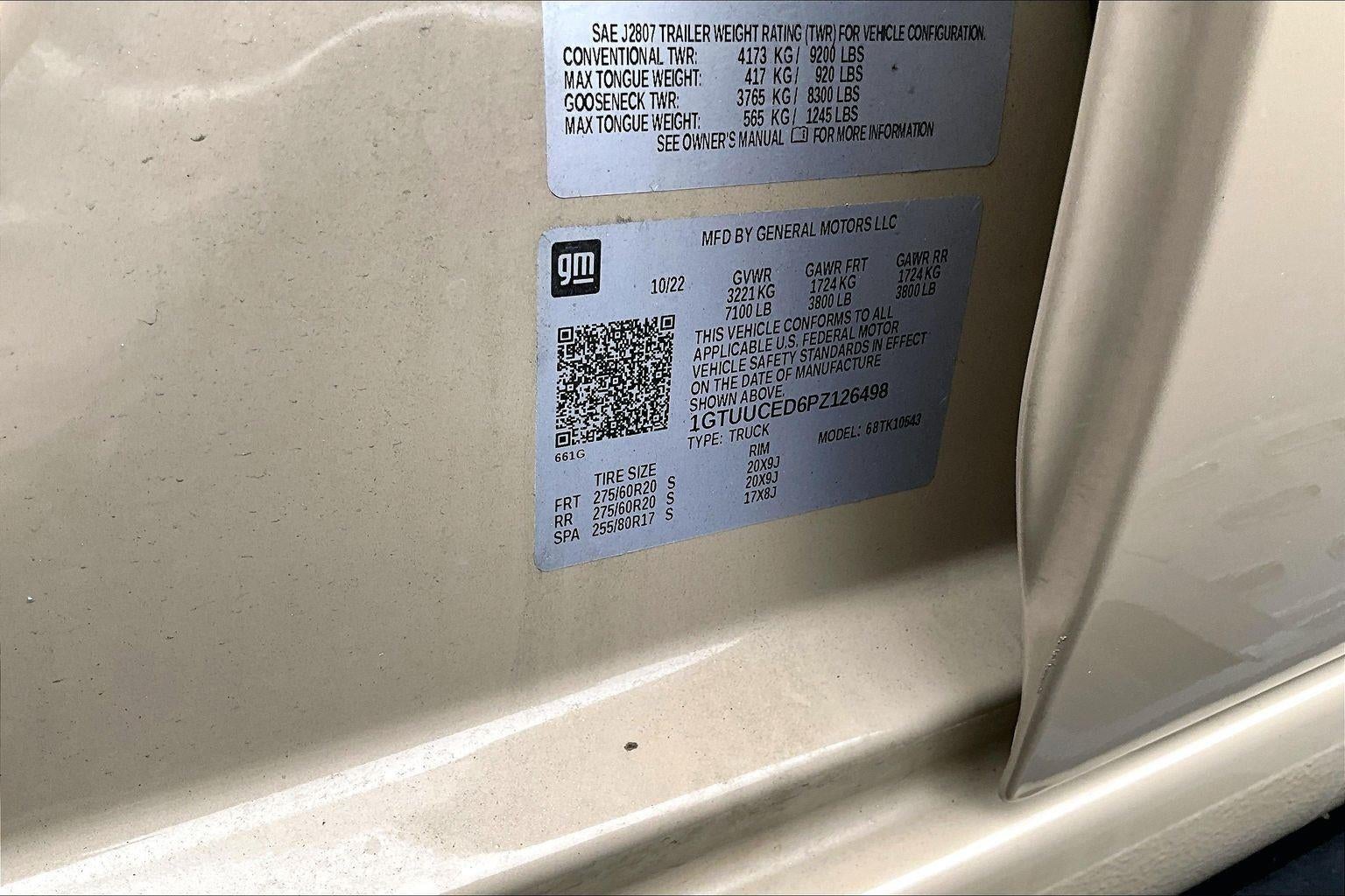 2023 GMC Sierra 1500 Elevation