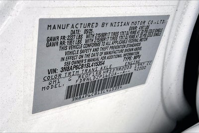 2025 Nissan Kicks SV