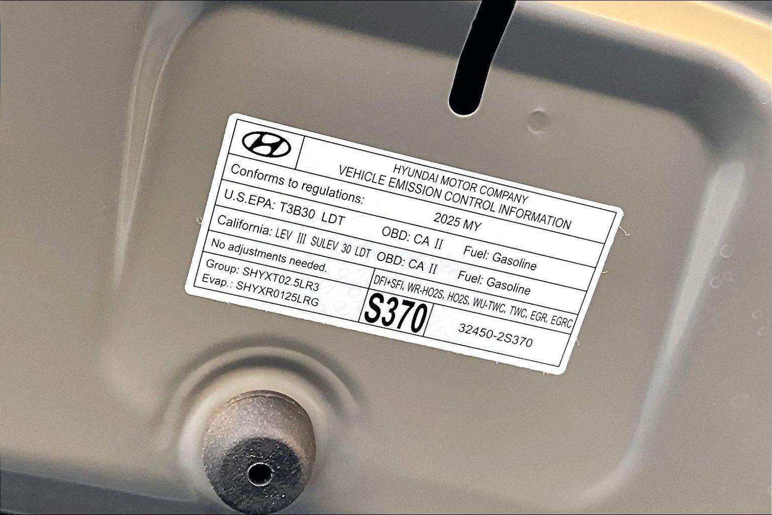 2025 Hyundai TUCSON SEL