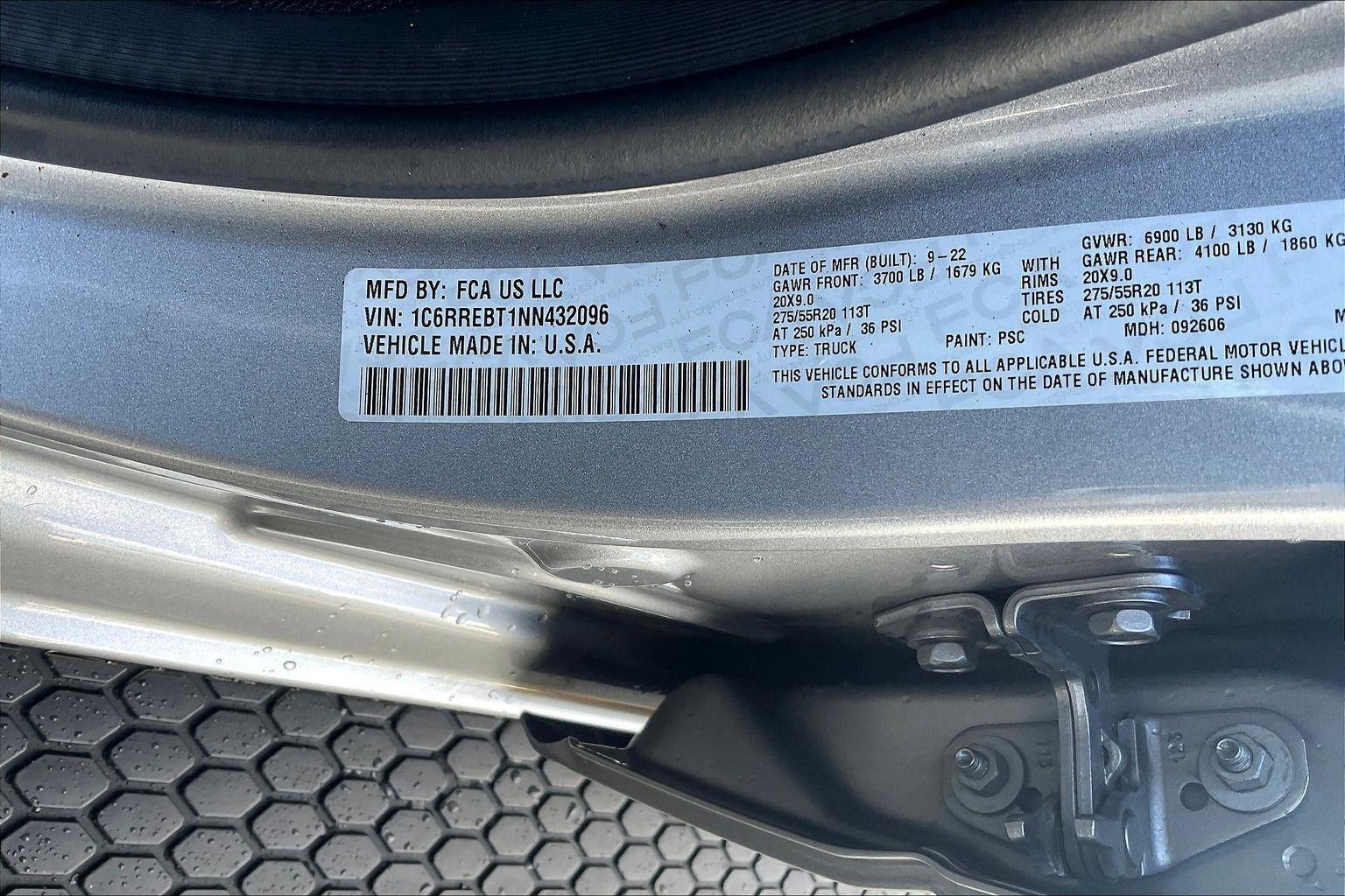 2022 RAM 1500 Big Horn