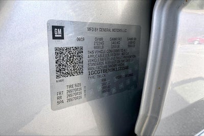 2019 Chevrolet Colorado 4WD Work Truck