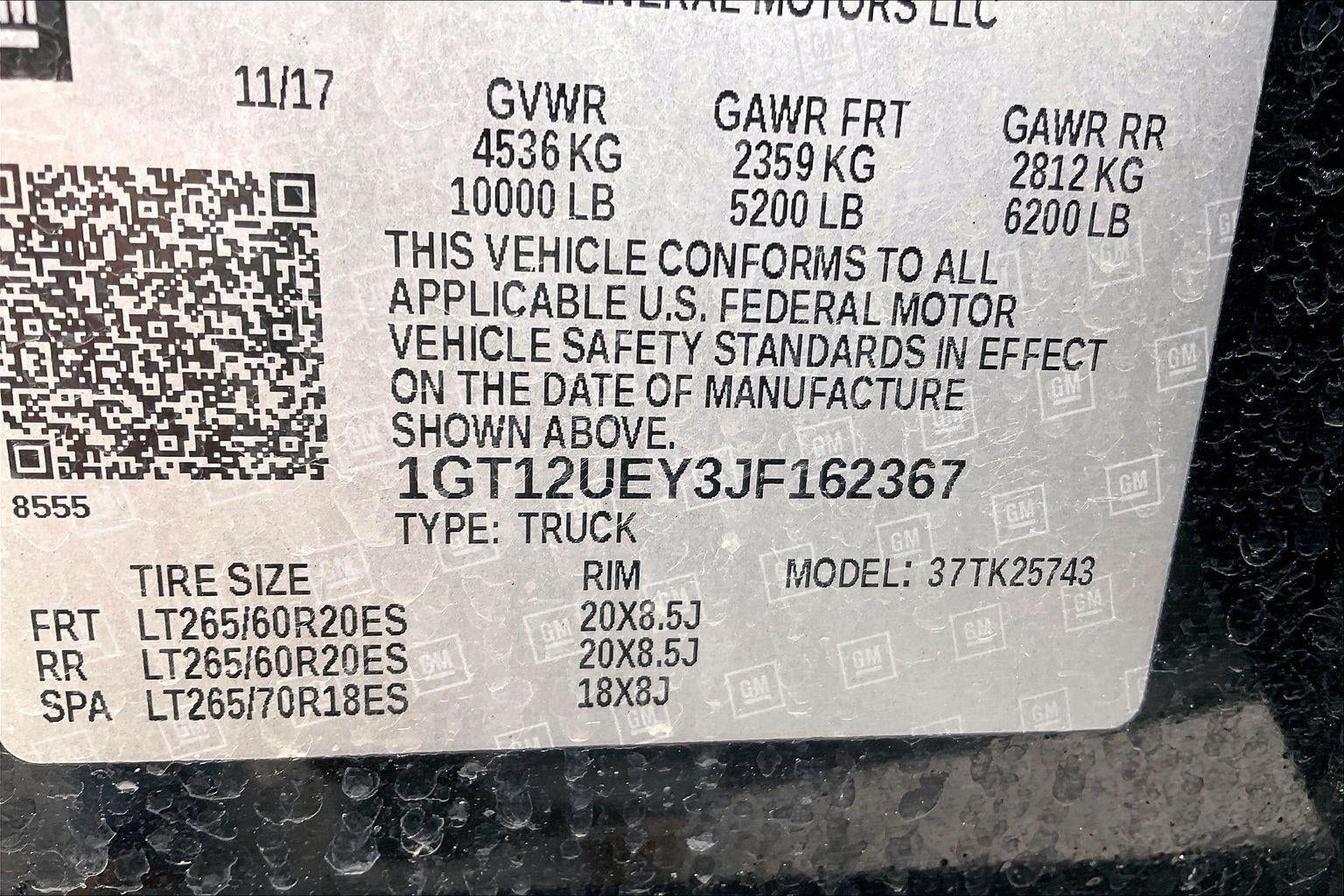 2018 GMC Sierra 2500HD Denali