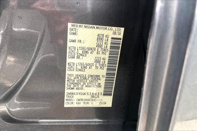 2016 Nissan Titan XD SL